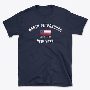 North Petersburg New York Patriot Basic T-Shirt