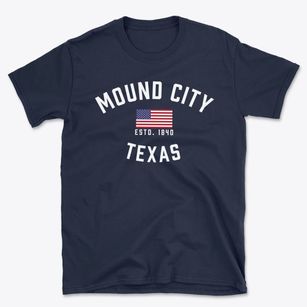 Mound City Texas Patriot Basic T-Shirt