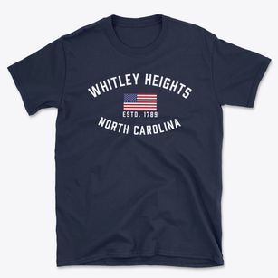 Whitley Heights North Carolina Patriot Basic T-Shirt