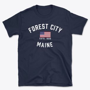 Forest City Maine Patriot Basic T-Shirt