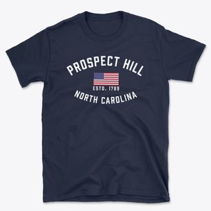 Prospect Hill North Carolina Patriot Basic T-Shirt