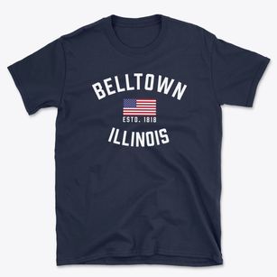 Belltown Illinois Patriot Basic T-Shirt