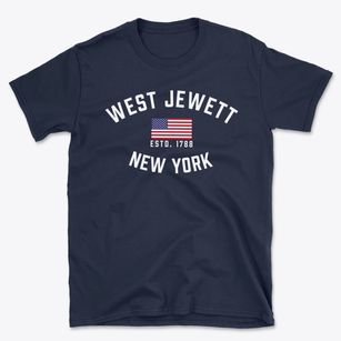West Jewett New York Patriot Basic T-Shirt