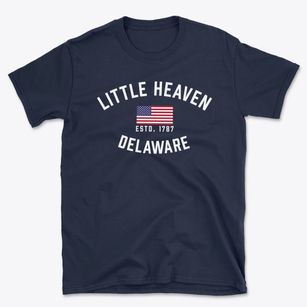 Little Heaven Delaware Patriot Basic T-Shirt