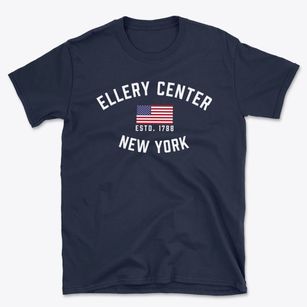 Ellery Center New York Patriot Basic T-Shirt