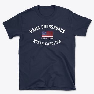 Hams Crossroads North Carolina Patriot Basic T-Shirt