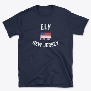 Ely New Jersey Patriot Basic T-Shirt
