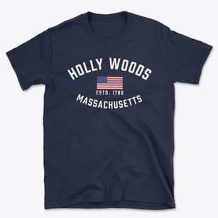 Holly Woods Massachusetts Patriot Basic T-Shirt