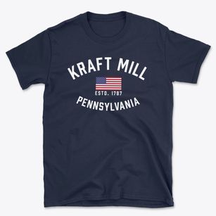 Kraft Mill Pennsylvania Patriot Basic T-Shirt