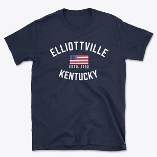 Elliottville Kentucky Patriot Basic T-Shirt