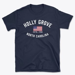 Holly Grove North Carolina Patriot Basic T-Shirt