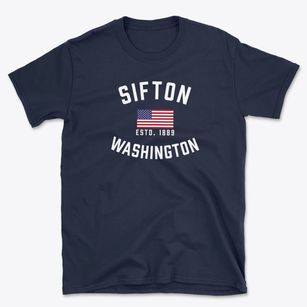 Sifton Washington Patriot Basic T-Shirt