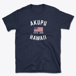 Akupu Hawaii Patriot Basic T-Shirt