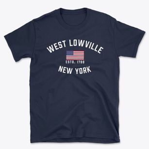 West Lowville New York Patriot Basic T-Shirt