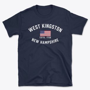 West Kingston New Hampshire Patriot Basic T-Shirt