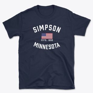 Simpson Minnesota Patriot Basic T-Shirt