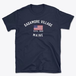 Sagamore Village Maine Patriot Basic T-Shirt
