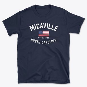 Micaville North Carolina Patriot Basic T-Shirt