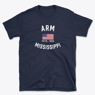 Arm Mississippi Patriot Basic T-Shirt