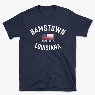 Samstown Louisiana Patriot Basic T-Shirt