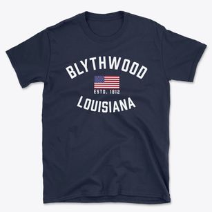 Blythwood Louisiana Patriot Basic T-Shirt