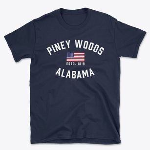 Piney Woods Alabama Patriot Basic T-Shirt