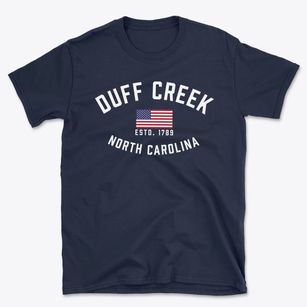 Duff Creek North Carolina Patriot Basic T-Shirt
