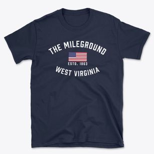 The Mileground West Virginia Patriot Basic T-Shirt