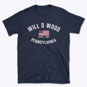 Will O Wood Pennsylvania Patriot Basic T-Shirt