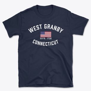 West Granby Connecticut Patriot Basic T-Shirt