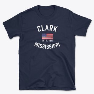 Clark Mississippi Patriot Basic T-Shirt