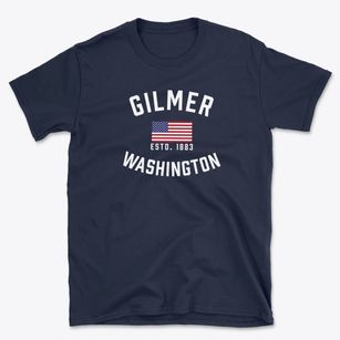 Gilmer Washington Patriot Basic T-Shirt
