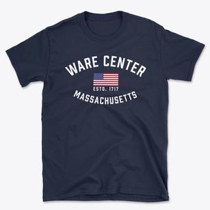 Ware Center Massachusetts Patriot Basic T-Shirt
