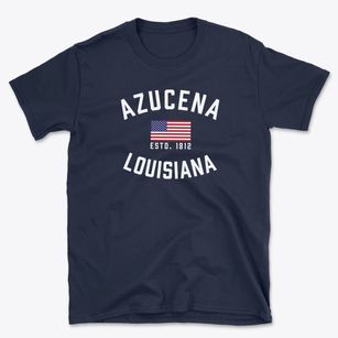 Azucena Louisiana Patriot Basic T-Shirt
