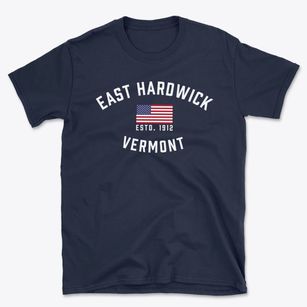 East Hardwick Vermont Patriot Basic T-Shirt