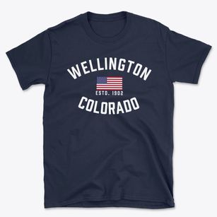 Wellington Colorado Patriot Basic T-Shirt