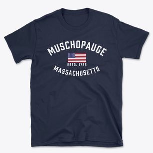 Muschopauge Massachusetts Patriot Basic T-Shirt