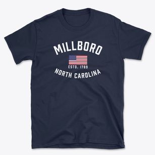 Millboro North Carolina Patriot Basic T-Shirt