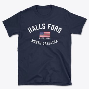 Halls Ford North Carolina Patriot Basic T-Shirt