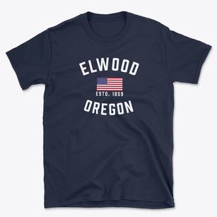 Elwood Oregon Patriot Basic T-Shirt