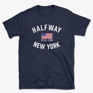 Halfway New York Patriot Basic T-Shirt