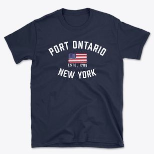 Port Ontario New York Patriot Basic T-Shirt