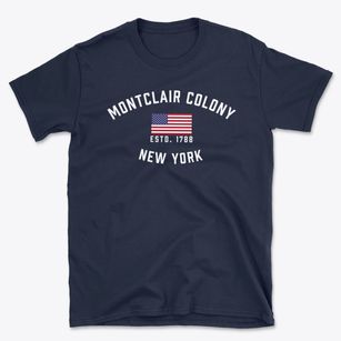Montclair Colony New York Patriot Basic T-Shirt