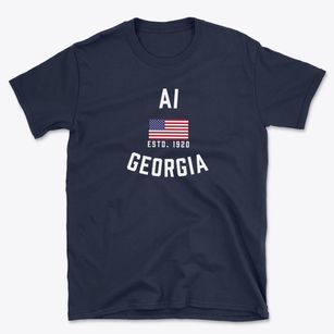 Ai Georgia Patriot Basic T-Shirt
