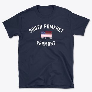 South Pomfret Vermont Patriot Basic T-Shirt