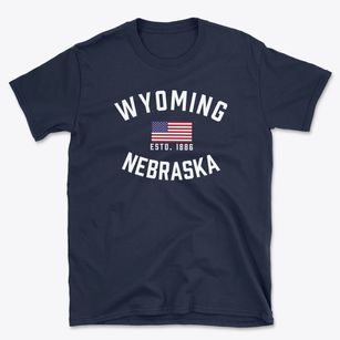 Wyoming Nebraska Patriot Basic T-Shirt