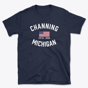 Channing Michigan Patriot Basic T-Shirt
