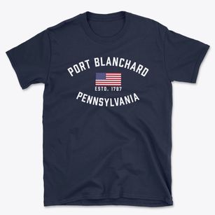 Port Blanchard Pennsylvania Patriot Basic T-Shirt