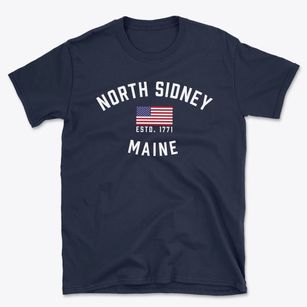 North Sidney Maine Patriot Basic T-Shirt
