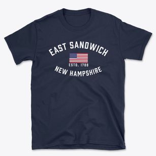 East Sandwich New Hampshire Patriot Basic T-Shirt